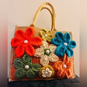 Flower tote bag!